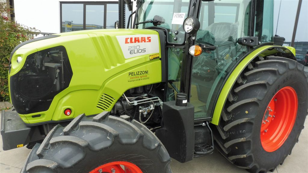 Impianto di frenatura pneumatico su trattore CLAAS ELIOS 230 (A48) Mother Regulation