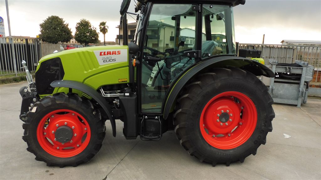 Impianto di frenatura pneumatico su trattore CLAAS ELIOS 240 (A48) Mother Regulation