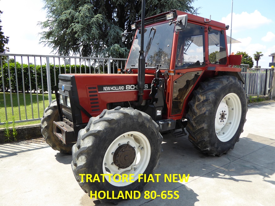 Impianto di Frenatura Pneumatico installato su trattore FIAT NEW HOLLAND 80-65S