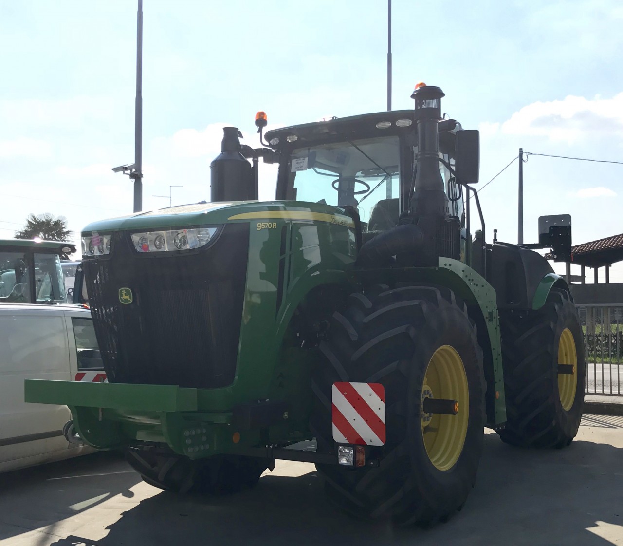 Impianto di frenatura pneumatico tipo Europa su trattore JOHN DEERE 9570 R