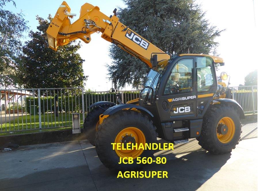 Impianto di Frenatura Pneumatico Mother Regulation installato su movimentatore JCB 560-80 AGRISUPER