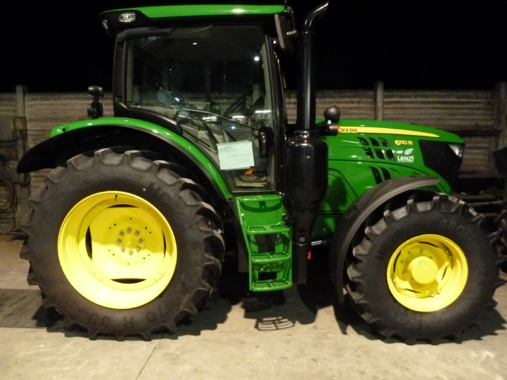 Impianto di frenatura idraulico monolinea tipo CUNA su trattore JOHN DEERE 6110 R Mother Regulation