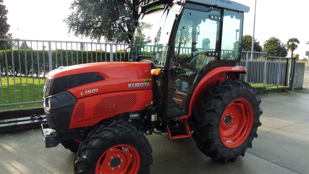 Impianto di Frenatura Pneumatico installato su KUBOTA L 1501 idrostatico