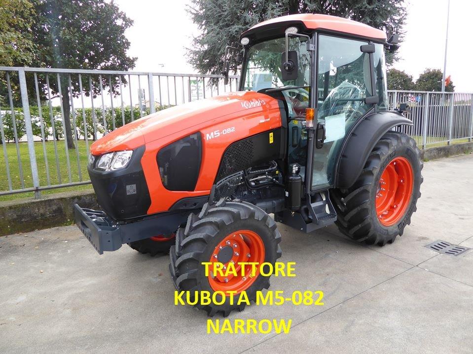 Impianto di Frenatura Pneumatico ed installato su KUBOTA M5-082 NARROW