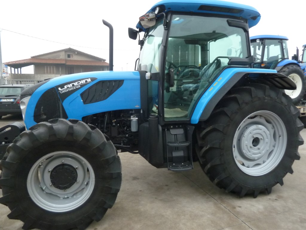 Impianto di Frenatura Pneumatico installato su Landini Landforce 125 (MR)