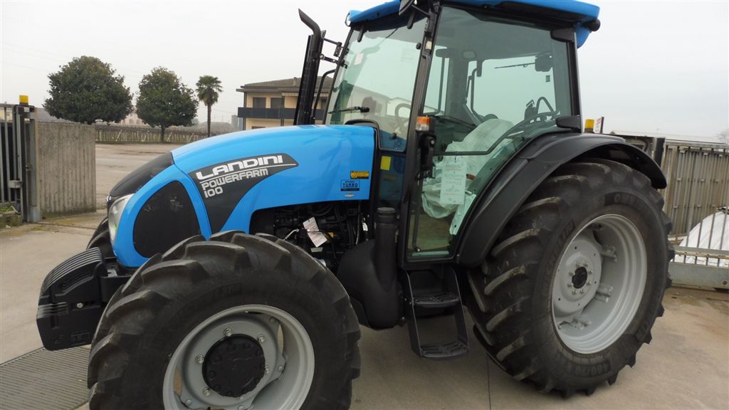 Impianto di Frenatura Pneumatico CUNA installato su LANDINI POWERFARM DT 100