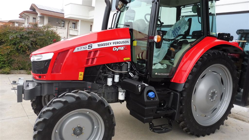 Impianto di Frenatura Pneumatico ed idraulico installato su Massey Ferguson S 5710 Dyna-4 (MR)