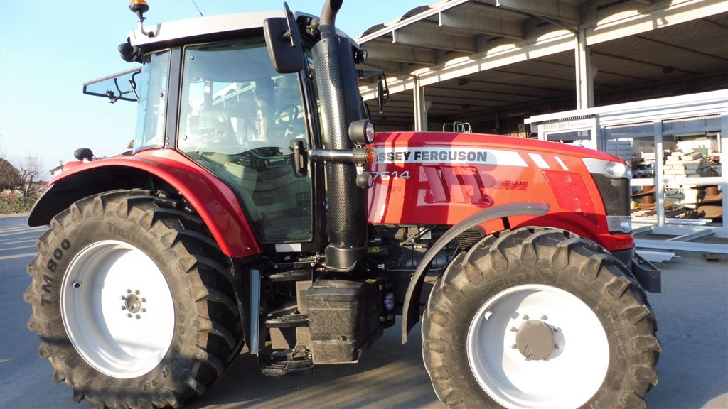 Impianto di Frenatura Pneumatico installato su MASSEY FERGUSON 7614 Dyna-4