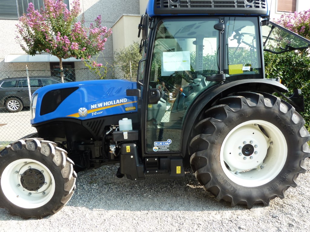 Impianto di Frenatura Pneumatico ed Idraulico installato su NEW HOLLAND T4.100 FRUTTETO Mother Regulation