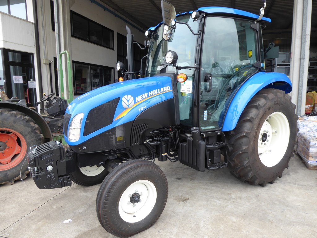 Impianto di frenatura idraulico monolinea tipo CUNA su trattore NEW HOLLAND T4.75 2RM POWERSTAR