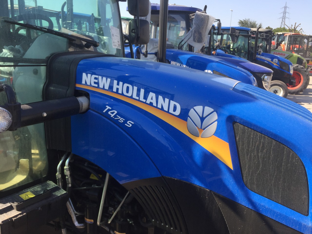 Impianto di Frenatura Pneumatico o Idraulico installato su New Holland T4 75 S