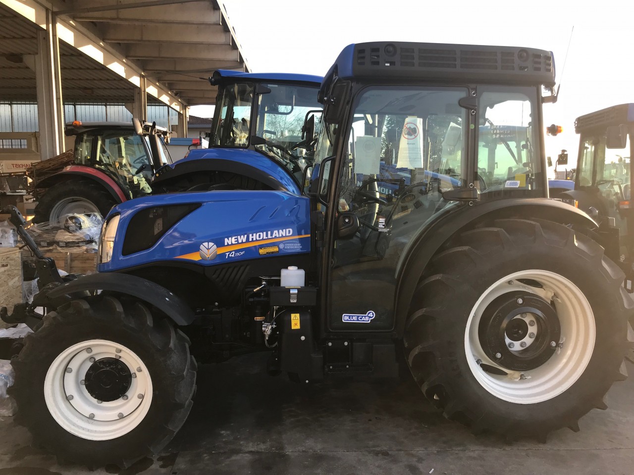 Impianto di Frenatura Pneumatico installato su New Holland T4 Frutteto